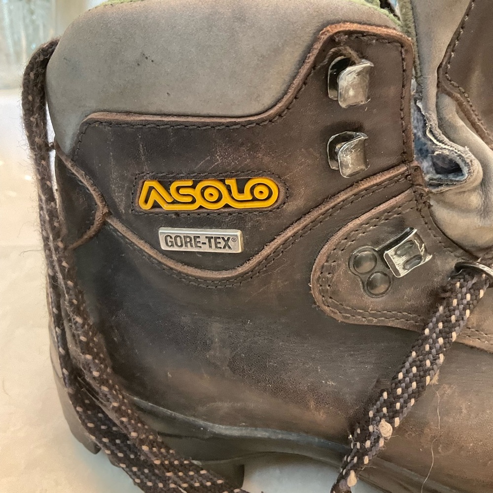 Asolo AFX 520 GVX Women’s Leather and Gortex Hiking Boots in Chestnut, Size 8.5 - Picture 8 of 16